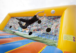 Koop voetbal doel met een opblaasbare bodem voor zowel jong als oud. Bestel opblaasbare voetbal doel met bodem nu online bij JB Inflatables Nederland