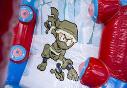 Inflatable IPS game Ninja Snow met schuim bestellen