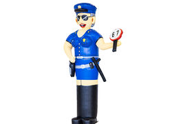 Sarah Politie vooraanzicht rechts