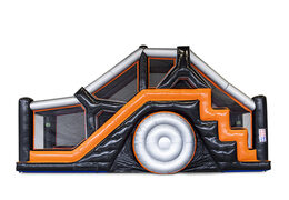 Koop opblaasbare 40-delige giga modulaire Big Log Slide stormbaan voor kids. Bestel opblaasbare stormbanen nu online bij JB Inflatables Nederland