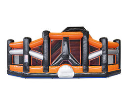 Dodge or Slide stormbaan met obstakels voor kids bestellen. Koop opblaasbare stormbanen nu online bij JB Inflatables Nederland