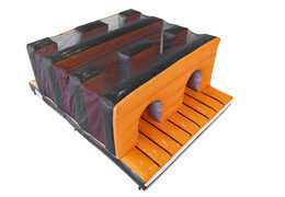 Opblaasbare 40-delige giga modulaire Worm Platform hindernisbaan kopen voor kinderen. Bestel opblaasbare stormbanen nu online bij JB Inflatables Nederland