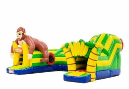 Opblaasbaar play fun kruiptunnel springkussen kopen in thema gorilla voor kinderen. Bestel springkussens online bij JB Inflatables Nederland 