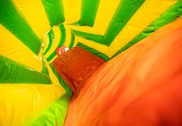 Bestel een gorilla kruiptunnel springkussen met obstakals, een klimhelling en glijhelling voor kinderen. Koop springkussens online bij JB Inflatables Nederland