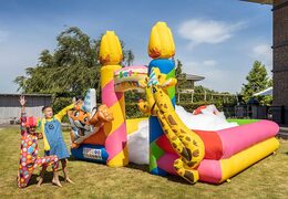 Inflatable schuim bubble park in thema party kopen voor kids