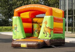 Klein overdekt luchtkussen kopen in thema dino voor kinderen. Koop luchtkussens online bij JB Inflatables Nederland