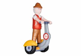 Opblaasbare abraham op segway 50 jaar jubileum kopen