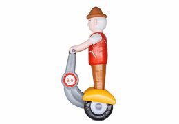 Opblaasbare abraham op segway 50 jaar jubileum kopen