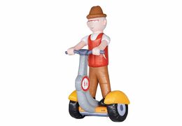Opblaasbare abraham op segway 50 jaar jubileum kopen