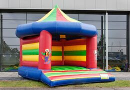 Standaard carrousel  springkussen te koop in circus thema voor kinderen. Koop overdekt springkussens online bij JB Inflatables Nederland 