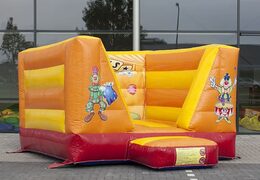 Klein open springkussen kopen in thema circus voor kinderen. Koop springkussens online bij JB Inflatables Nederland