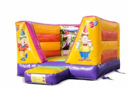 Klein open springkussen bestellen in feest thema voor kinderen. Koop springkussens online bij JB Inflatables Nederland