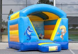 Klein overdekt springkussen te koop met seaworld thema voor kinderen. Koop springkussens online bij JB Inflatables Nederland