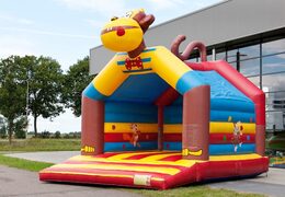 Super springkussen overdekt kopen in aap thema voor kinderen. Koop springkussen online bij JB Inflatables Nederland