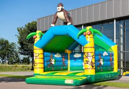 Super springkussen overdekt kopen in jungle thema voor kinderen. Koop springkussen online bij JB Inflatables Nederland