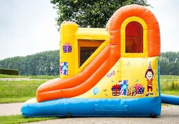 Jumpy Happy Party luchtkussen bestellen voor kinderen. Koop opblaasbare luchtkussens online bij JB Inflatables Nederland