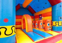 Bestel voor kids een opblaasbaar multifun luchtkussen met dak en een 3D clown object bij JB Inflatables Nederland. Koop luchtkussens online bij JB Inflatables Nederland