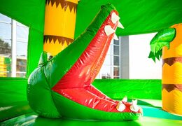 Krokodil opblaasbaar overdekt springkasteel bestellen bij JB Inflatables Nederland. Koop online springkastelen bij JB Inflatables Nederland