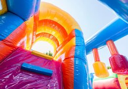 Koop medium opblaasbare haai luchtkussen met glijbaan voor kinderen. Bestel opblaasbare luchtkussens online at JB Inflatables Nederland 