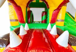 Klein overdekt opblaasbaar multiplay jungleworld springkasteel  bestellen voor kinderen. Koop opblaasbare springkastelen online bij JB Inflatables Nederland