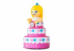 opblaasbare sarah kind uit taart te koop