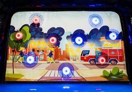  mini shooting gallery ips game verwisselbare firetruck backsheet  bestellen