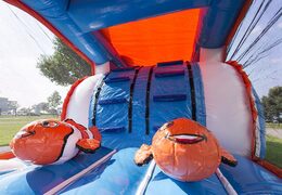 Opblaasbare 8m seaworld hindernisbaan met 3D-objecten kopen voor kinderen. Bestel opblaasbare stormbanen nu online bij JB Inflatables Nederland