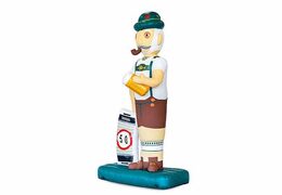 Opblaasbare abraham oktoberfest pop kopen voor verjaardag blikvanger