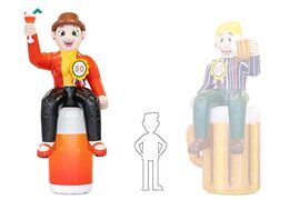 Sarah opblaasbare pop zittend op een cocktail glas kopen als blikvanger voor verjaardagen