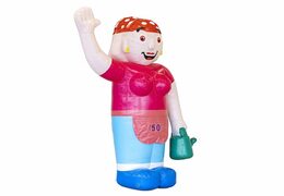 Opblaas Sarah pop blikvanger in thema klusser kopen voor verjaardag 50 jubilaris feest bij JB Inflatables