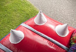 Mini run 8m haai stormbaan met 3D-objecten voor kinderen kopen. Bestel opblaasbare stormbanen nu online bij JB Inflatables Nederland