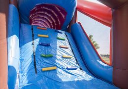 Bestel opblaasbare stormbaan in haai thema met 7 spelelementen en kleurrijke objecten voor kids. Koop opblaasbare stormbanen nu online bij JB Inflatables Nederland