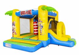 compact opblaasbaar luchtkussen in piraten thema kopen voor kinderen