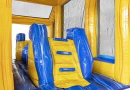 Opblaasbare modulaire 19meter stormbaan in marble thema voor kids kopen. Bestel opblaasbare stormbanen nu online bij JB Inflatables Nederland