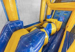 Modulaire 19 meter marble stormbaan met passende 3D objecten en dubbele parcours in verschillende thema's voor kids bestellen. Koop opblaasbare stormbanen nu online bij JB Inflatables Nederland