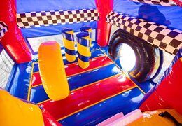 Multiplay super inflatable in formule 1 thema met raceauto bovenop kopen voor kinderen 
