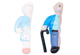 Opblaasbare Abraham origineel half kopen als blikvanger voor verjaardagen