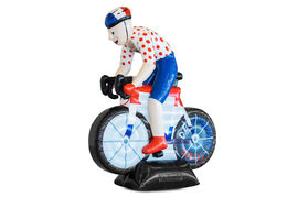 Opblaas Abraham pop wielrenner te koop