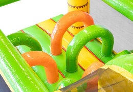 Bestel 13 meter lange opblaasbare Dino stormbaan voor kinderen. Koop opblaasbare stormbanen nu online bij JB Inflatables Nederland