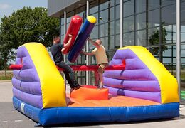 Springkussen zakslaan spel