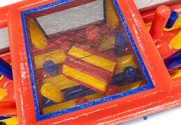 Rood geel blauw stormbaan module pillar dodger