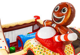 3D Gingerbread poppetje met beker op springkussen online bestellen bij JB