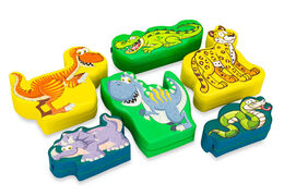 Softplay thema set jungle dino afbeeldingen dieren