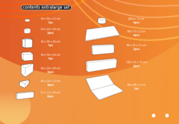 Inhoud van Softplay XL set in Standaard thema van JB Meppel bestellen