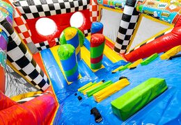 Hoge kwaliteit Comic-thema stormbaan met unieke hindernissen