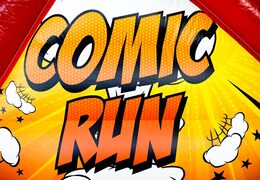 Kleurrijke Comic-thema hindernisbaan van hoge kwaliteit