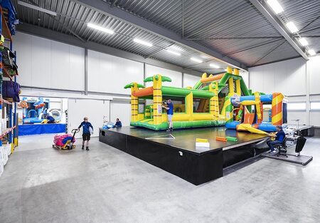 Service afdeling van JB Inflatables in Meppel