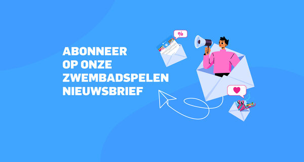 Schrijf je in voor de nieuwsbrief Zwembadspelen van JB Inflatables