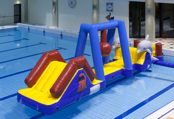 Marine run opblaasbare waterstormbaan mwt 3D-dolfijnen en coole prints voor zowel jong als oud kopen. Bestel opblaasbare stormbanen nu online bij JB Inflatables Nederland