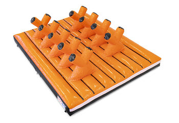 Opblaasbare 40-delige giga modulaire X Platform hindernisbaan kopen voor kinderen. Bestel opblaasbare stormbanen nu online bij JB Inflatables Nederland